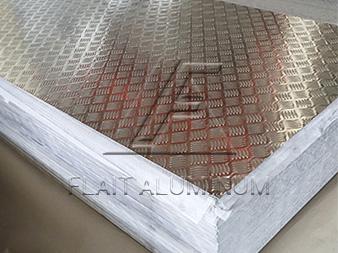 1100 Lámina Antiderrapante de Aluminio