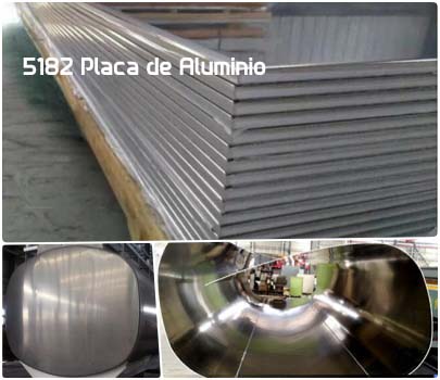 5182 Placa de Aluminio para Camión Cisterna