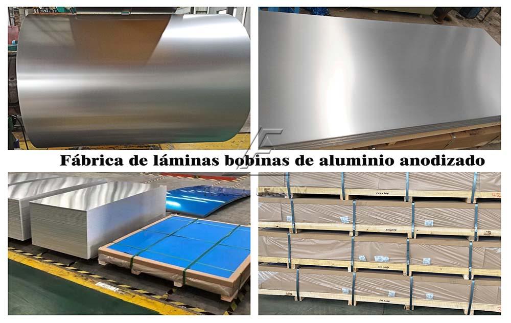 Fábrica de láminas bobinas de aluminio anodizado