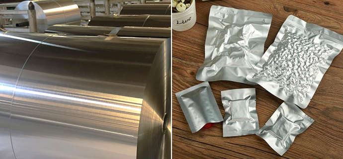 8006 Papel de aluminio para envasado de alimentos