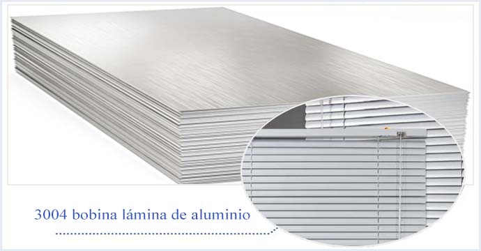 3004 bobina lámina de aluminio