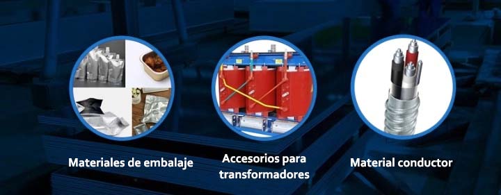 Aplicación de aleación de aluminio 1070