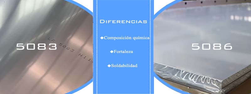 Diferencias entre placas de aluminio 5083 y 5086 para barcos de grado marino