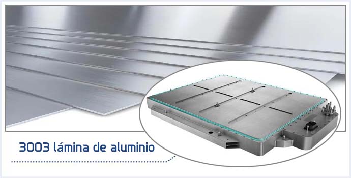 3003 lámina de aluminio para material de carcasa de batería