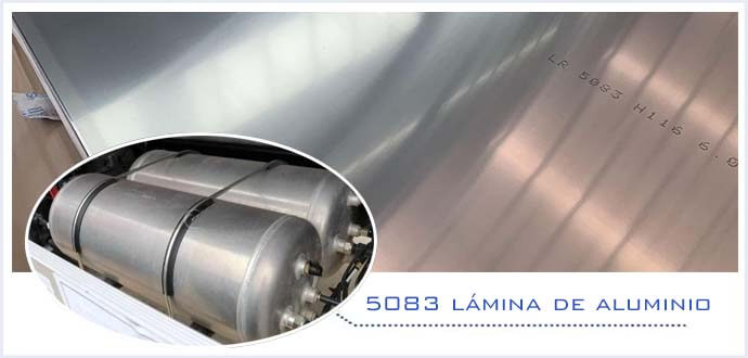 5083 lámina de aluminio para tanque de aire de camión