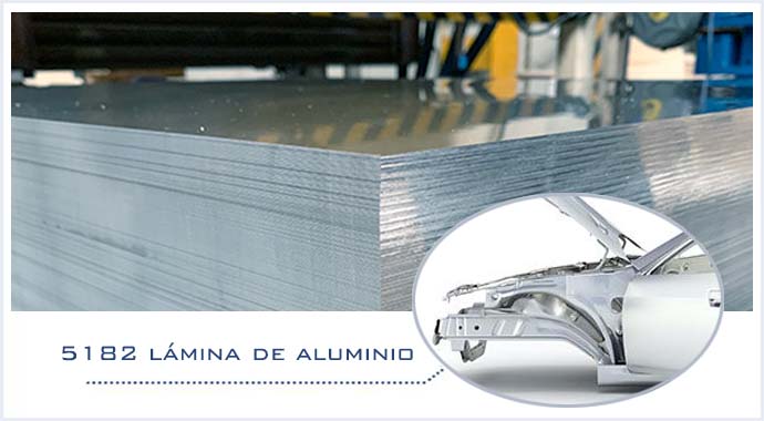 5182 lámina de aluminio para guardabarros de automóviles