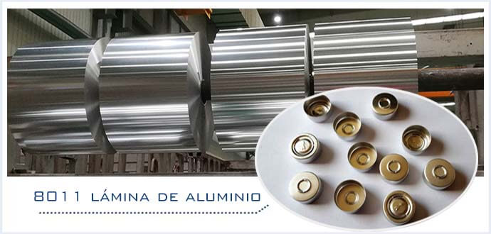 8011 lámina de aluminio